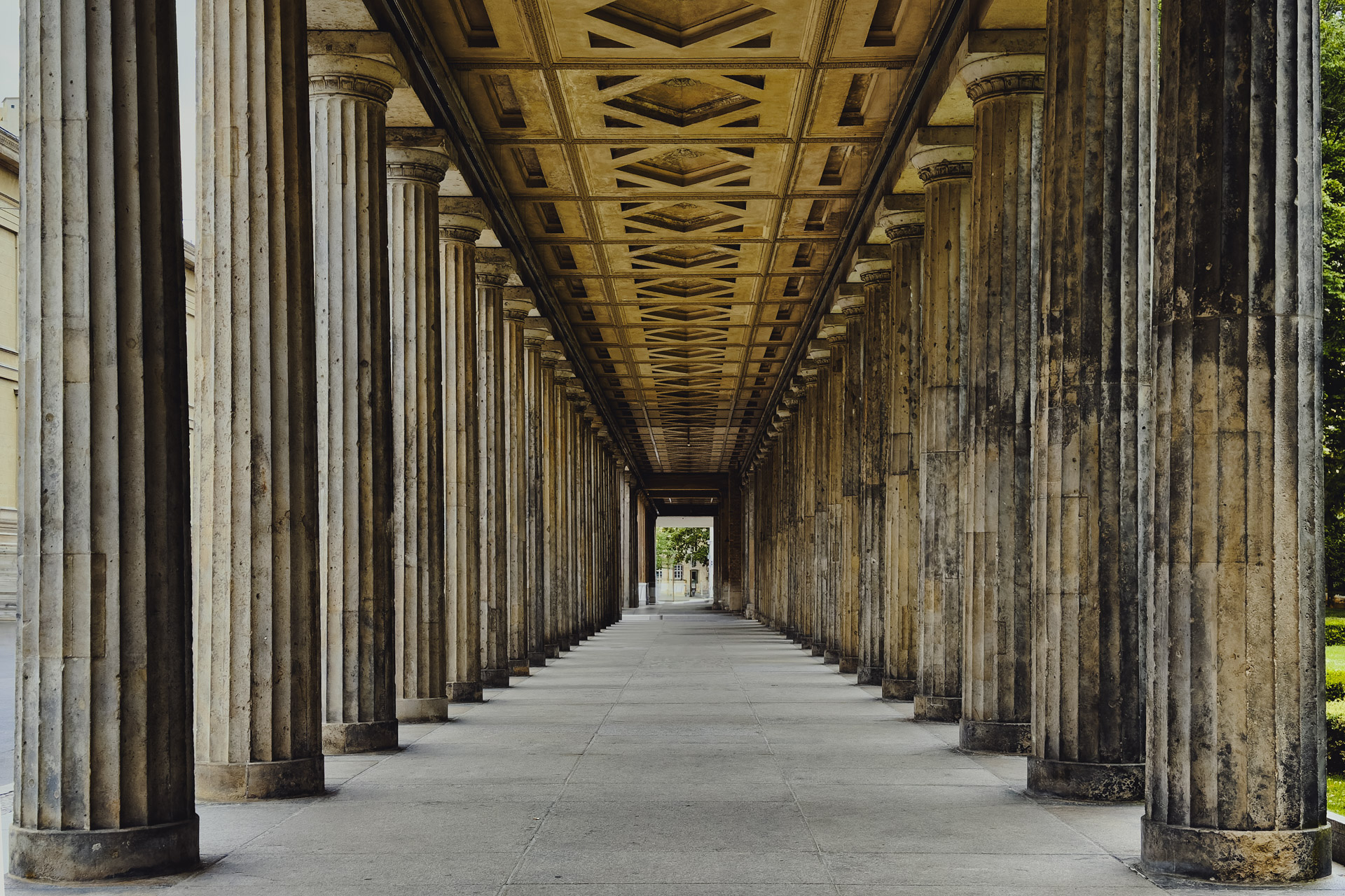 Berlino - Altes Museum Kolonnadenhof